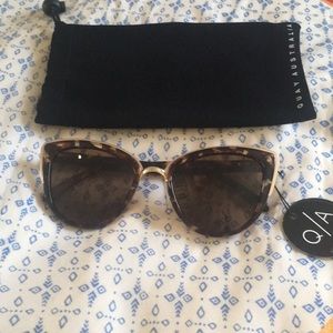 Quay My Girl Tortoiseshell Cat Eye Sunglasses